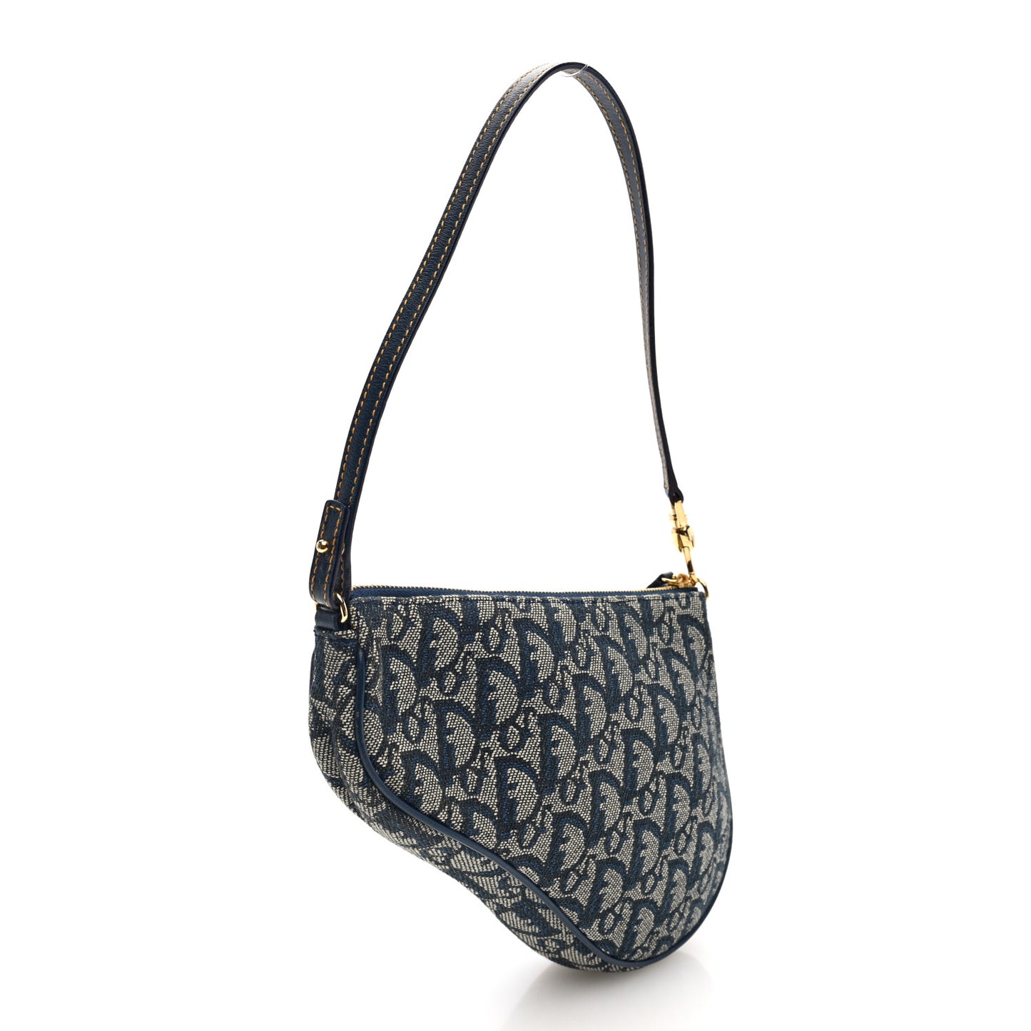 Monogram Mini Saddle Pochette Navy