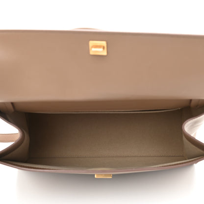 Givenchy Calfskin Large Whip Top Handle Shoulder Bag Taupe 5 of 8
