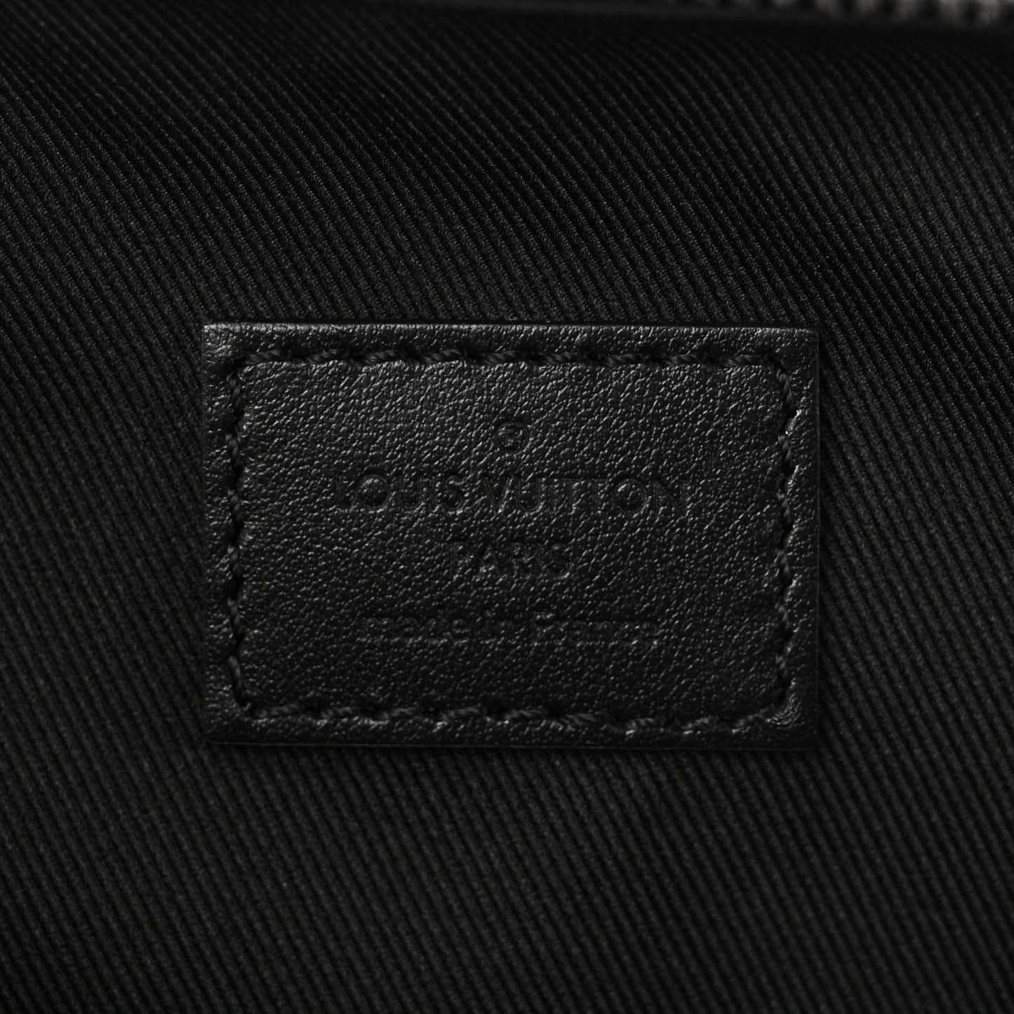 Monogram Macassar Handle Soft Trunk Black