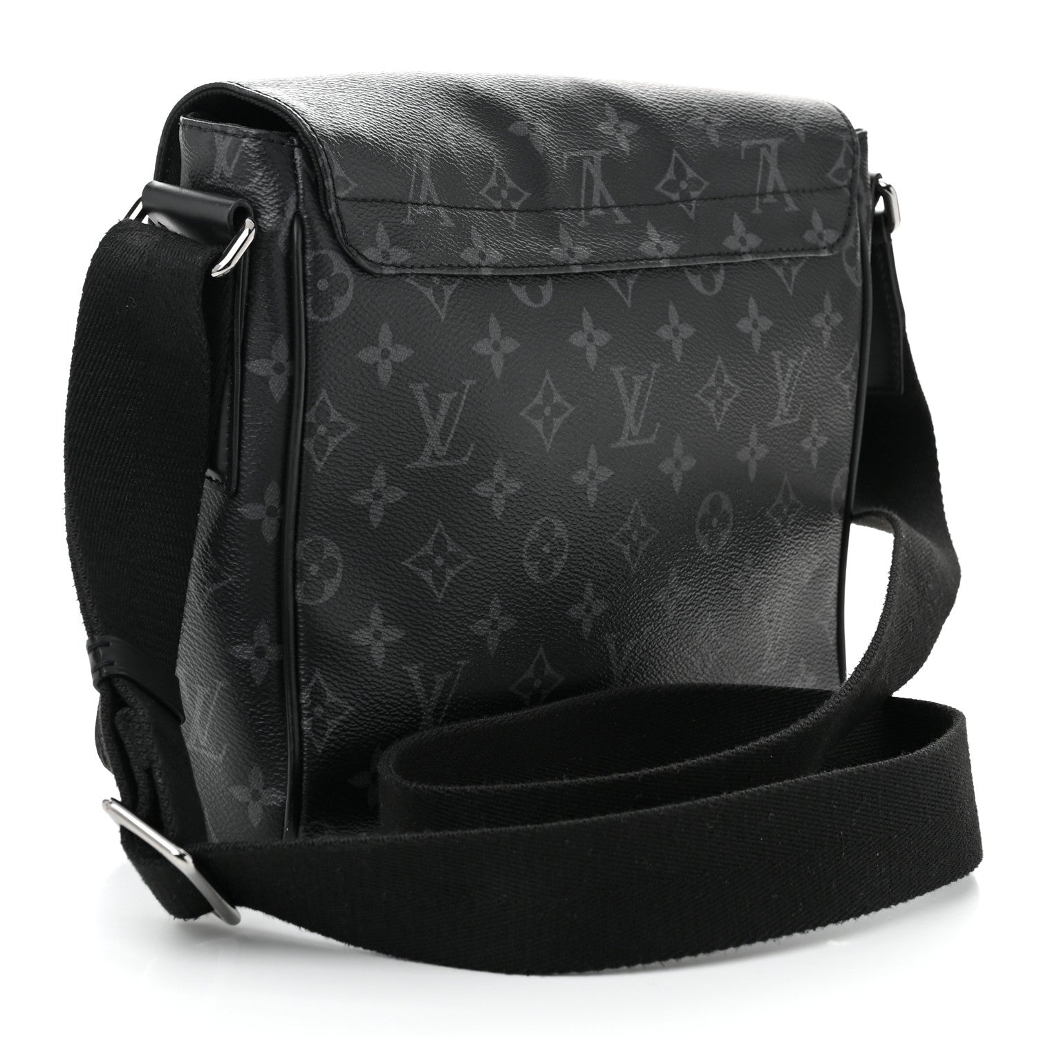 Louis Vuitton Monogram Eclipse District PM Black 3 of 11