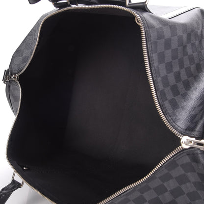 Louis Vuitton Damier Graphite Keepall Bandouliere 55 5 of 11