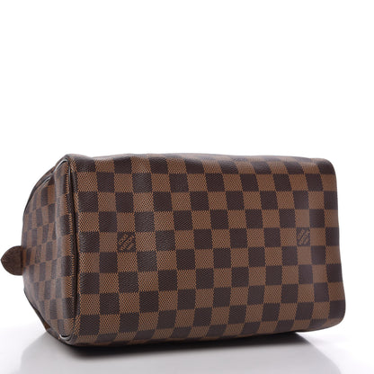 Louis Vuitton Damier Ebene Speedy 25 4 of 9
