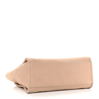 Chanel Mixed Fibers Small Deauville Tote Beige 5 of 16