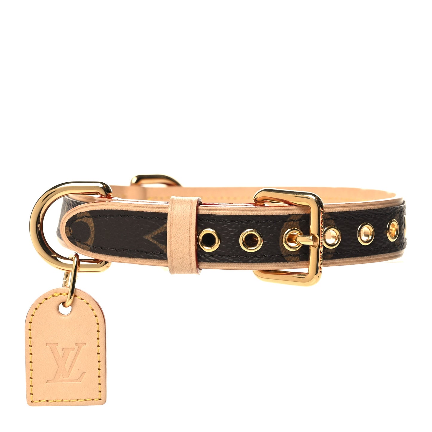 Monogram Baxter Dog Collar