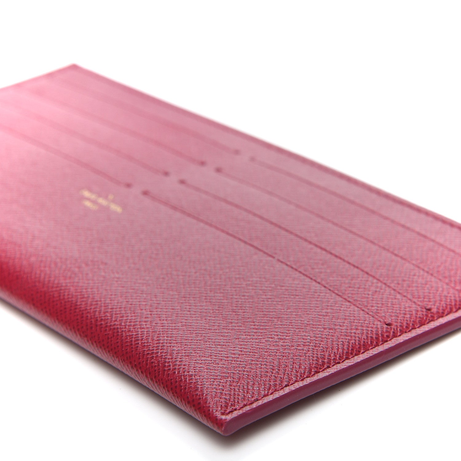 Louis Vuitton Calfskin Felicie Card Holder Insert Fuchsia 6 of 8