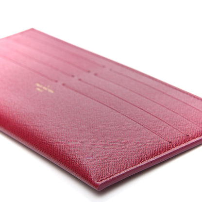 Louis Vuitton Calfskin Felicie Card Holder Insert Fuchsia 6 of 8