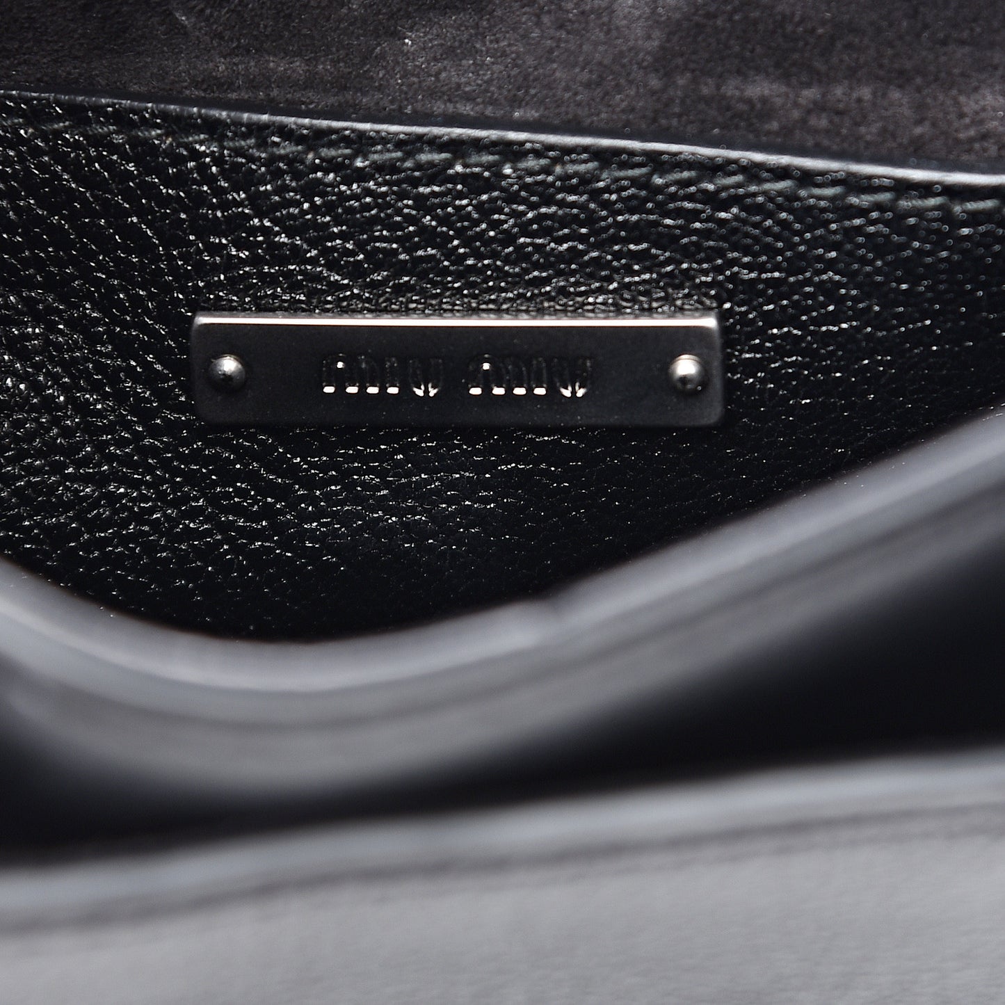 Goatskin Madras Soft Calfskin Crystal Embellished Lady Saddle Black