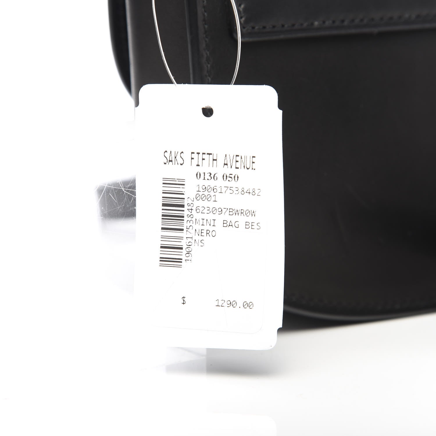 Saint Laurent Smooth Calfskin Mini Classic Monogram Kaia Satchel Black 15 of 15