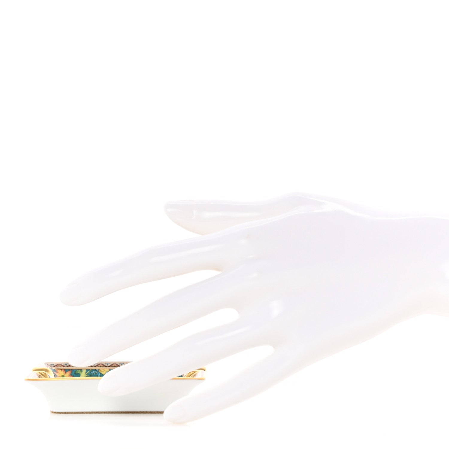 Hermes Porcelain Rocabar A Cheval Set of 4 Mini Ashtrays Multicolor 2 of 4
