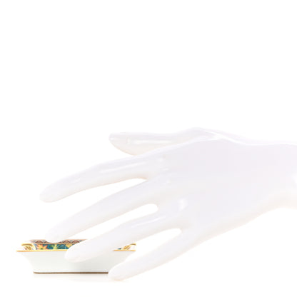 Hermes Porcelain Rocabar A Cheval Set of 4 Mini Ashtrays Multicolor 2 of 4