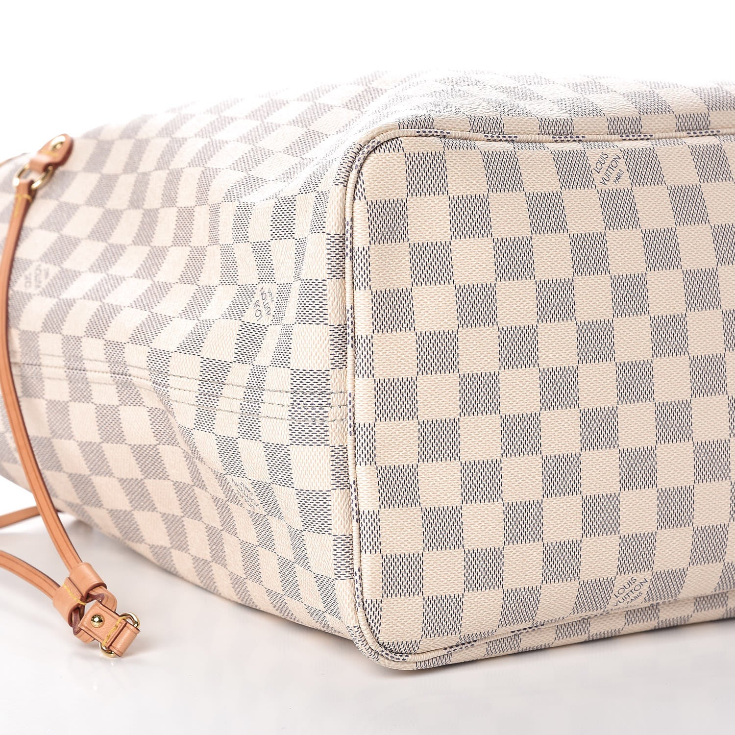 Louis Vuitton Damier Azur Neo Neverfull GM Rose Ballerine 5 of 9