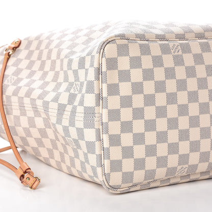 Louis Vuitton Damier Azur Neo Neverfull GM Rose Ballerine 5 of 9