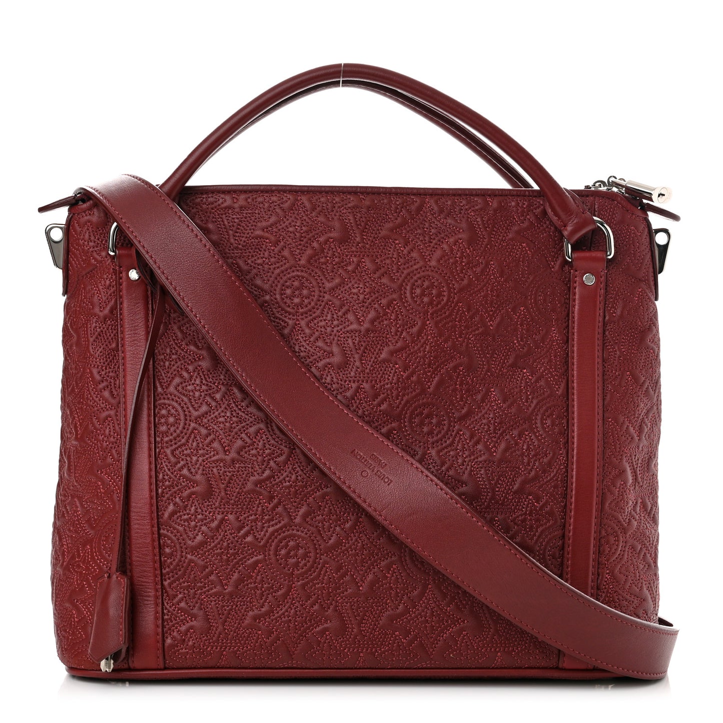 Monogram Lambskin Antheia IXIA PM Fuchsia