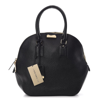 Burberry Heritage Grain Large Orchard Bowling Bag Black 1 of 11