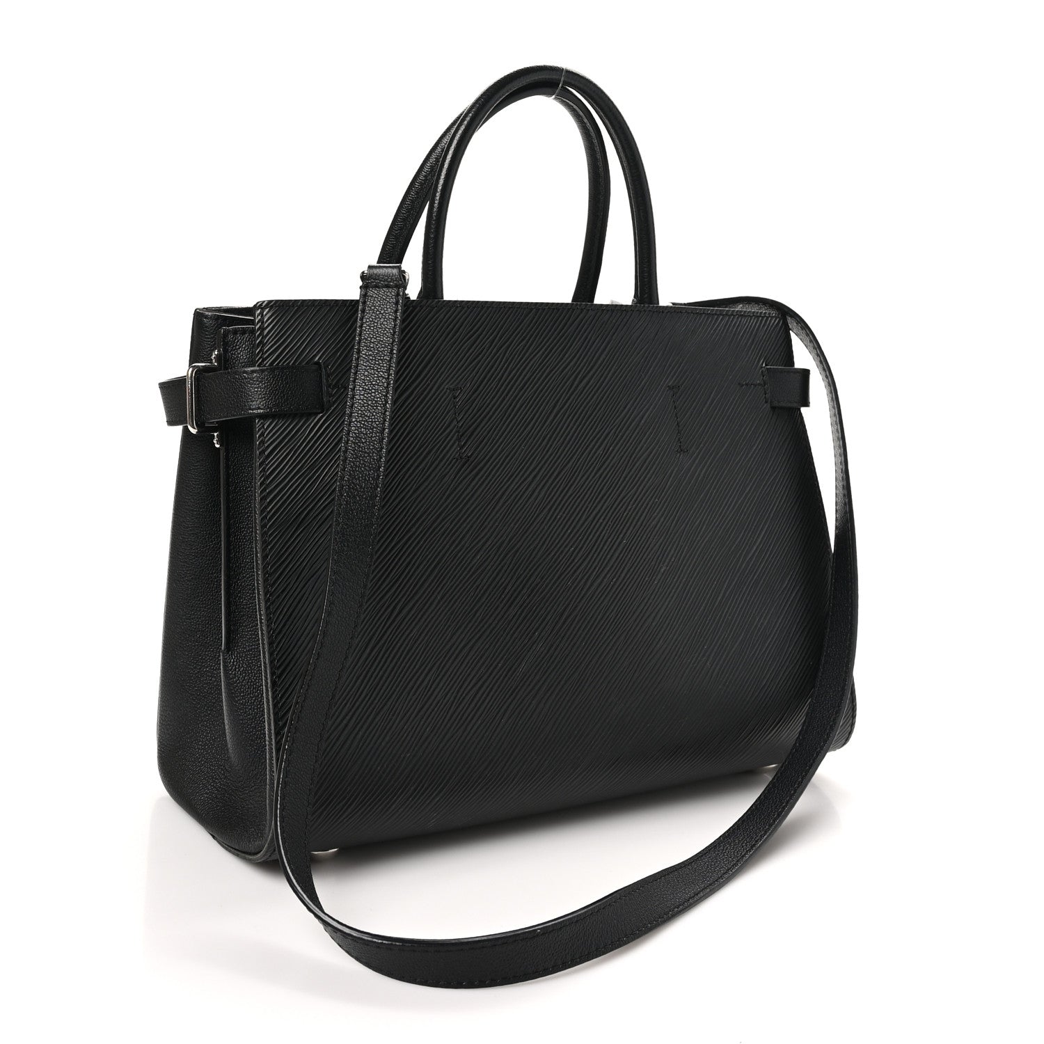 Louis Vuitton Epi Twist Tote Black 3 of 10