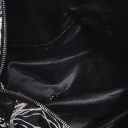 Chanel Satin Quilted Large Kaleidoscope Tote Black 8 of 8