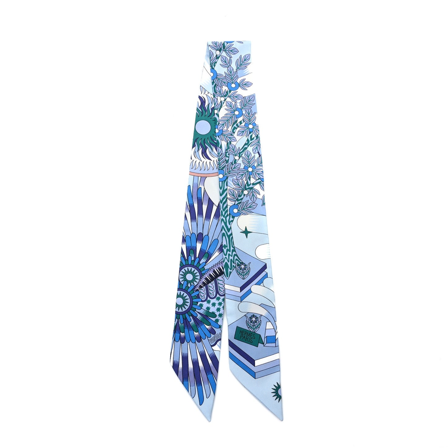 Silk La Source de Pegase Twilly Ciel Bleu Royal White