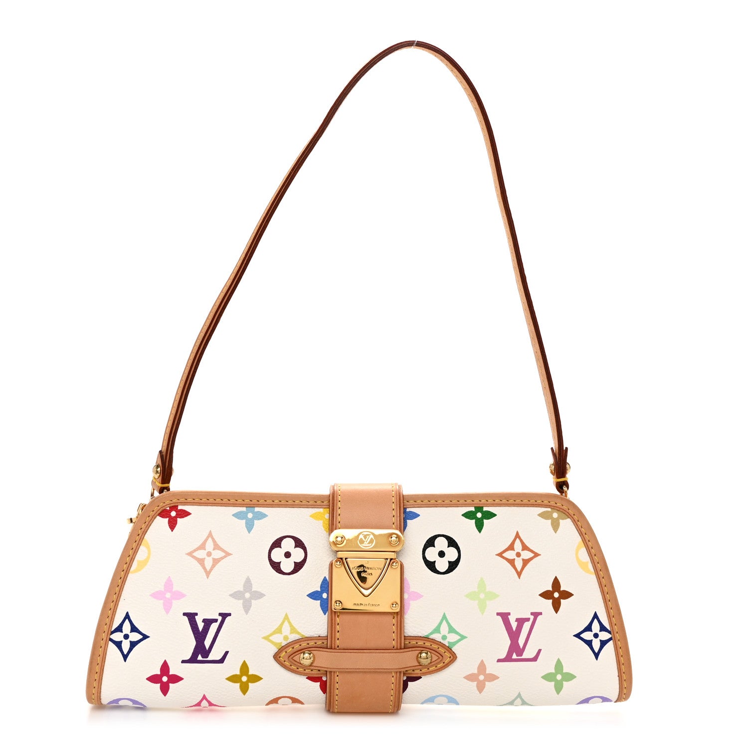 Louis Vuitton Monogram Multicolor Shirley White 1 of 9