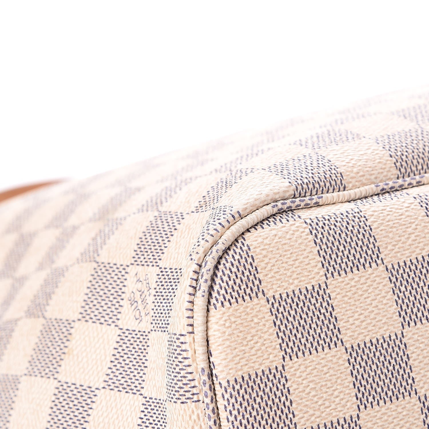 Louis Vuitton Damier Azur Neo Neverfull MM Rose Ballerine 12 of 13