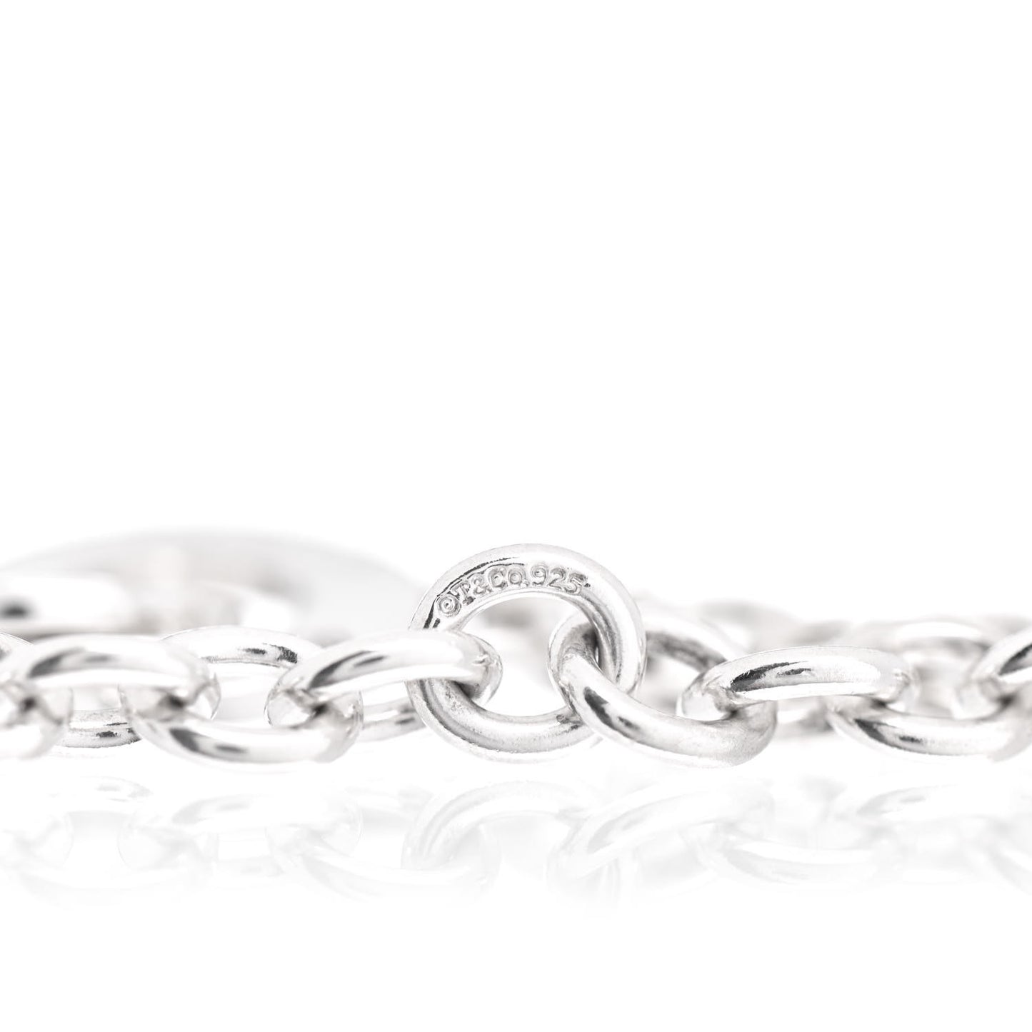 Sterling Silver 1837 Circle Clasp Bracelet