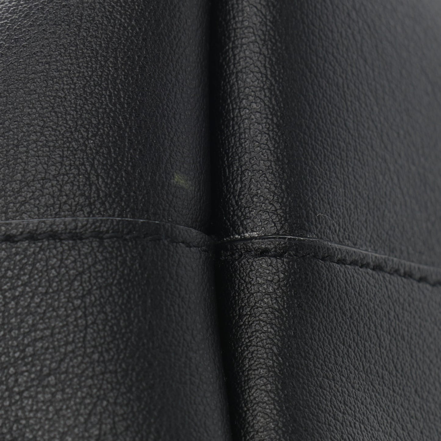 Calfskin Large Shopping Tote Black