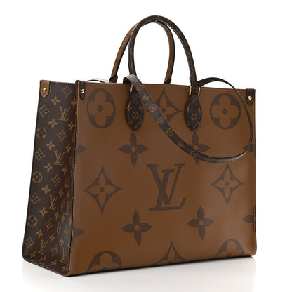 Louis Vuitton Reverse Monogram Giant Onthego GM 3 of 10