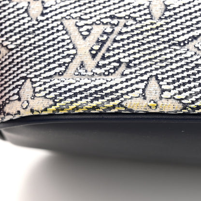 Louis Vuitton Monoglam Neverfull MM Blue 11 of 11