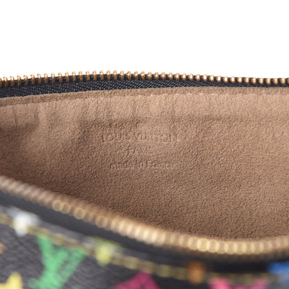 Louis Vuitton Monogram Multicolor Pochette Plate GM Black 6 of 7