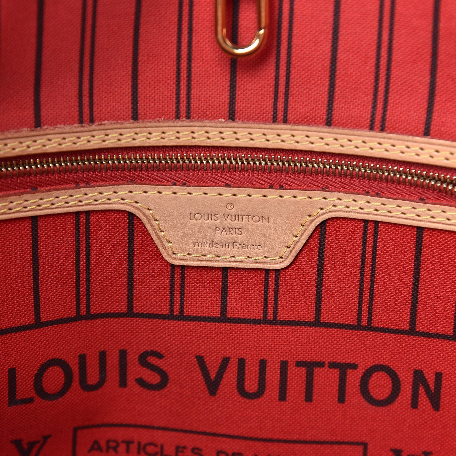 Louis Vuitton Monogram Neo Neverfull MM Cherry 6 of 10