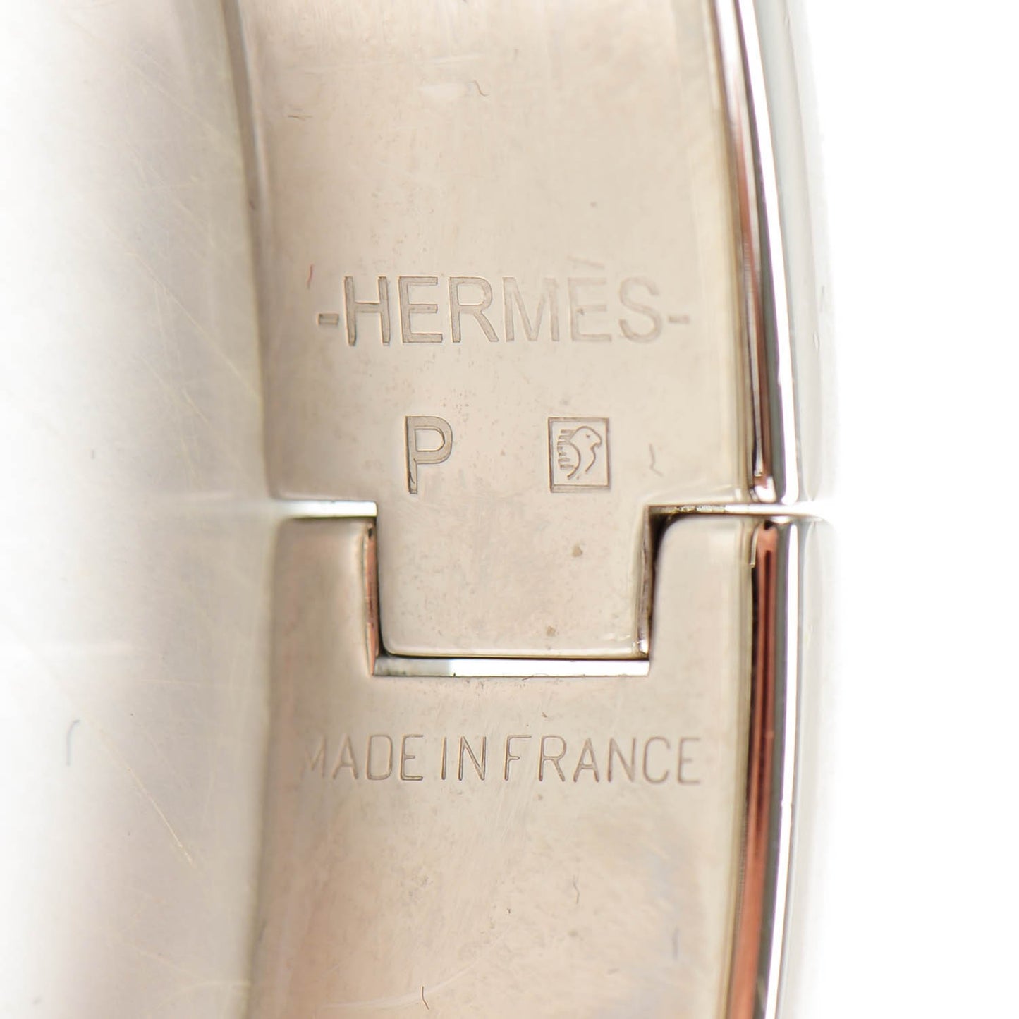 Enamel Narrow Clic Clac H Bracelet PM Orange