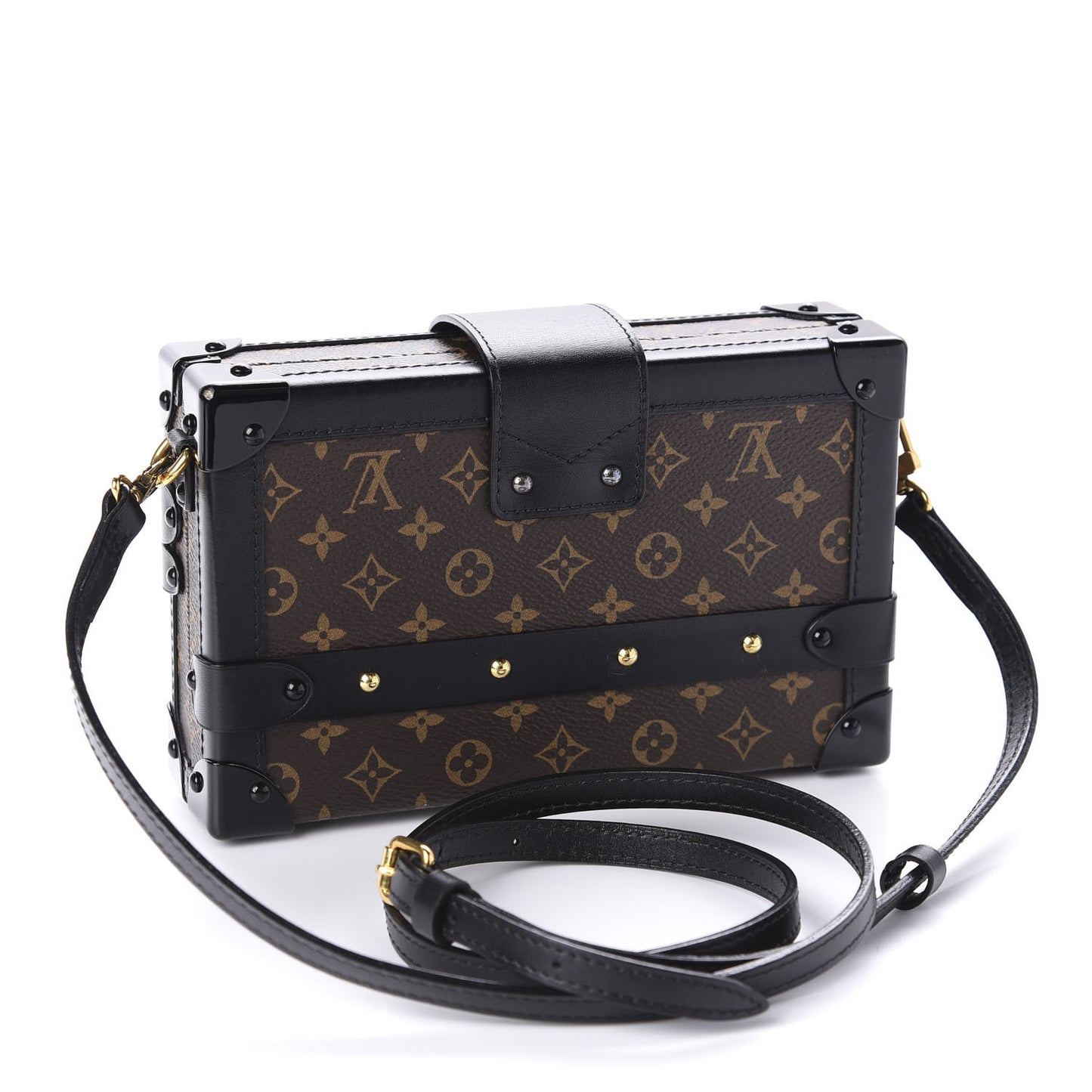 Monogram Petite Malle Black
