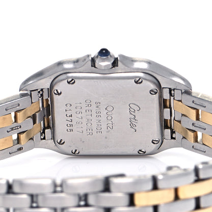 Cartier Stainless Steel 18K Yellow Gold 22mm Panthere Quartz Watch 4 of 4