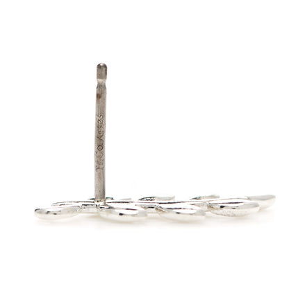 Tiffany Sterling Silver Paloma Picasso Olive Leaf Climber Earrings 4 of 5