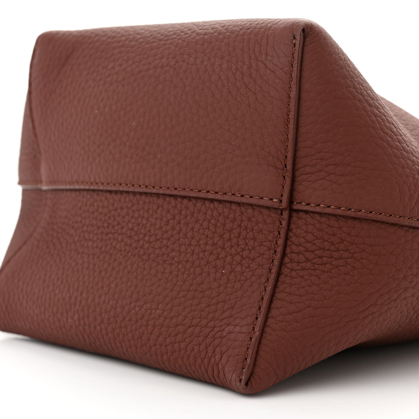 Grained Calfskin Small N/S Park Tote Cognac