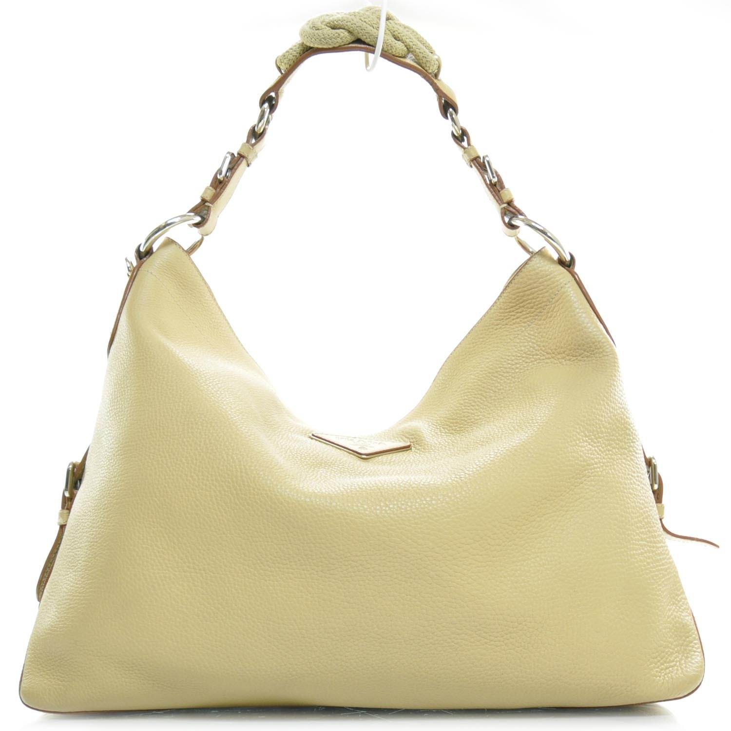 Prada Vitello Daino Rope Knot Hobo 1 of 10