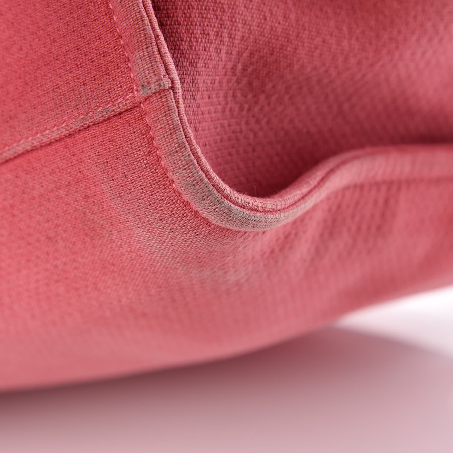 Chanel Canvas Large Deauville Tote Red 16 of 16