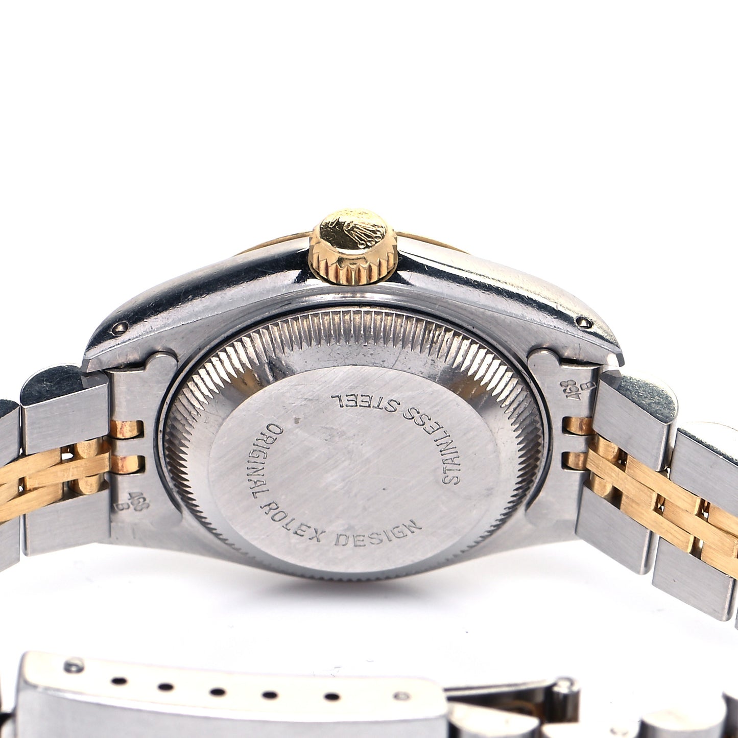 Stainless Steel 18K Yellow Gold 26mm Oyster Perpetual Datejust Watch Champagne 69173