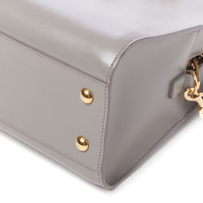 Saint Laurent Calfskin Monogram Baby Cabas Fog 5 of 8