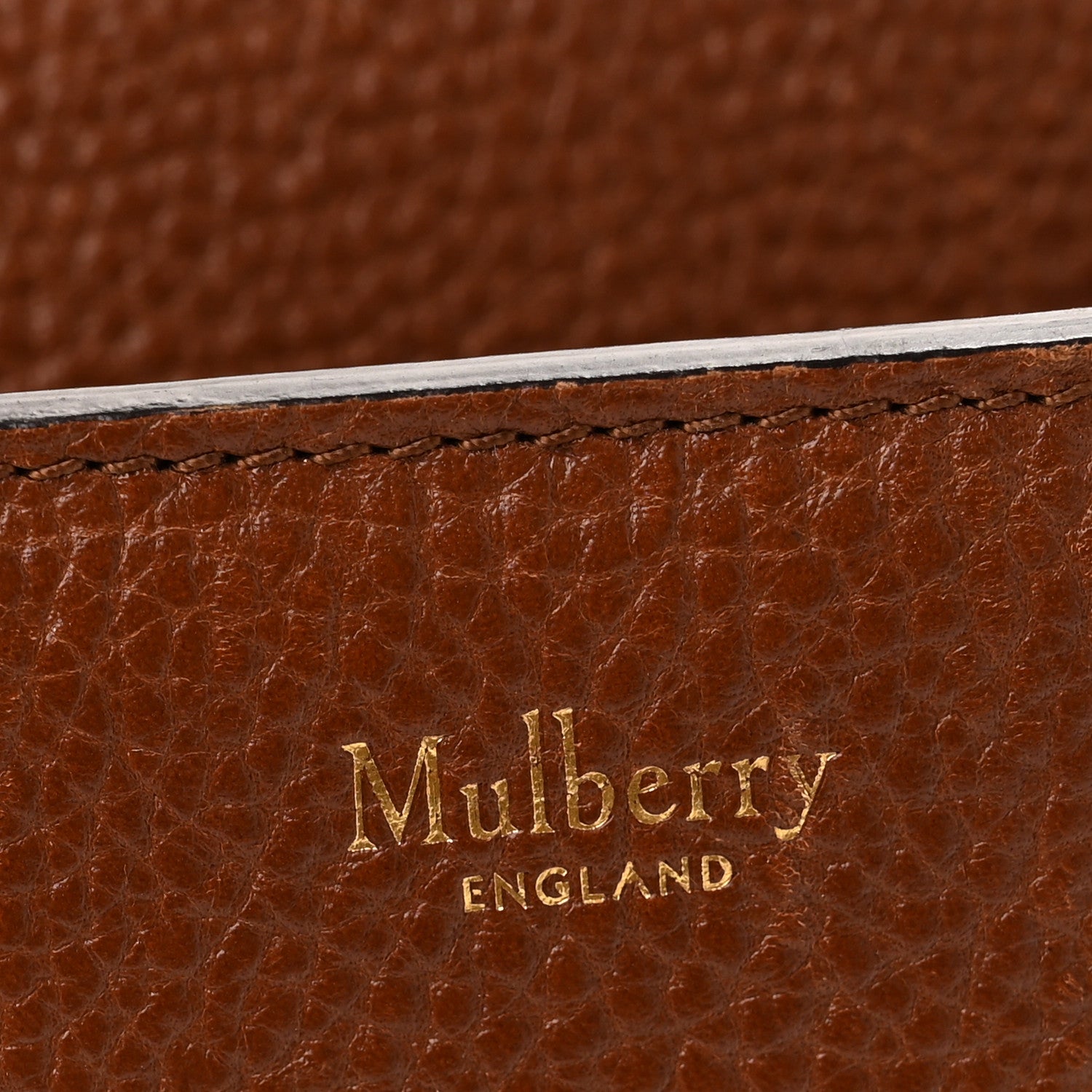 Mulberry Classic Grain Calfskin Bayswater Oak 6 of 9