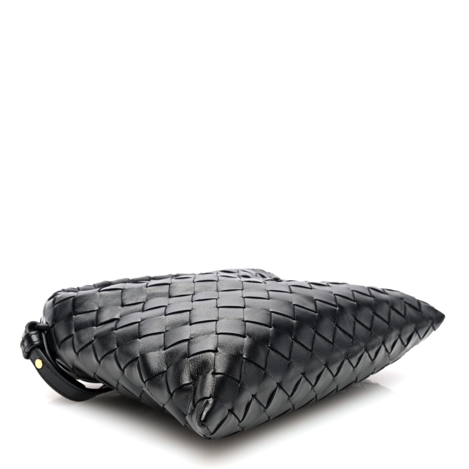 Bottega Veneta Calfskin Intrecciato Mini Hop Black 4 of 11