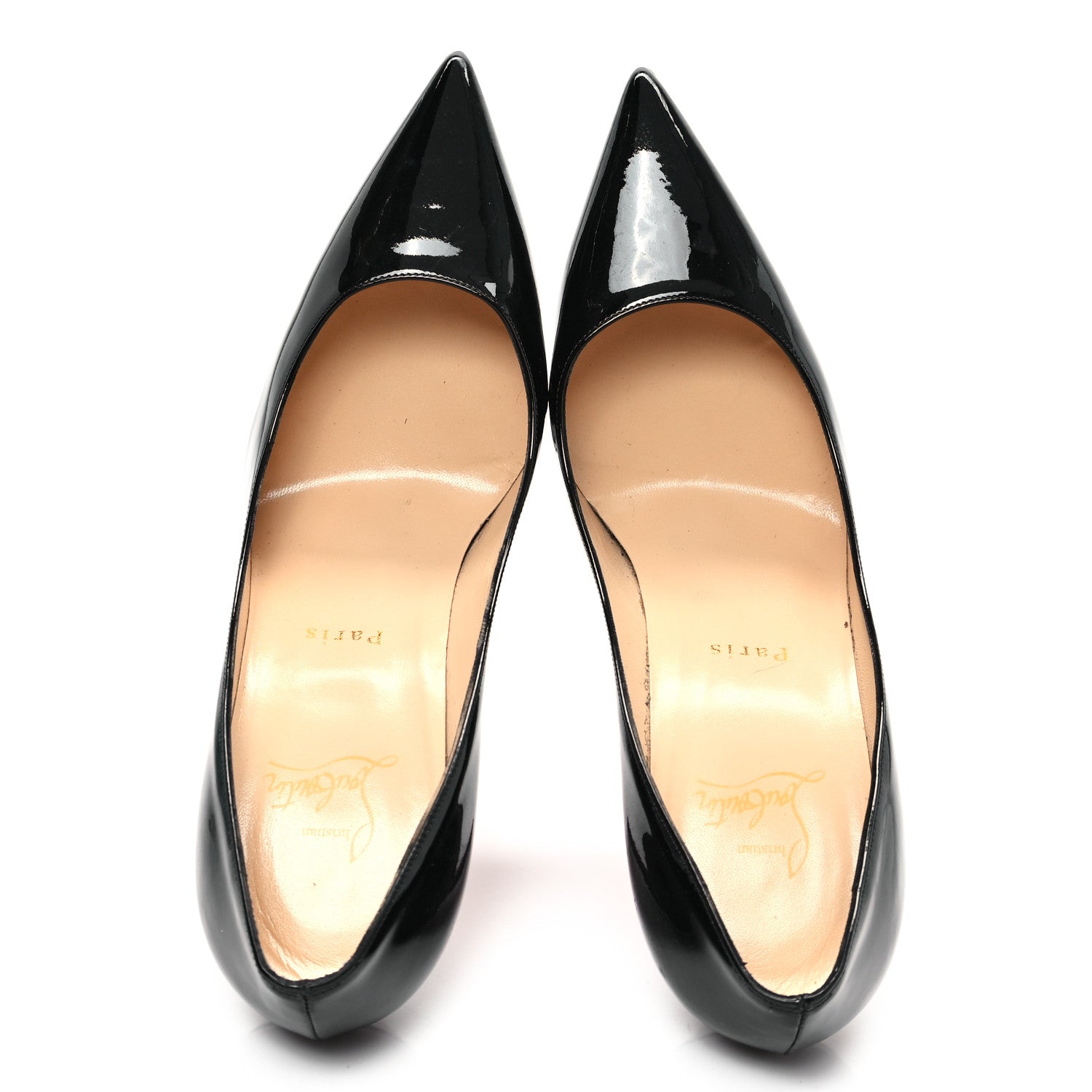 Christian Louboutin Patent So Kate 100 Pumps 38.5 Black 2 of 8