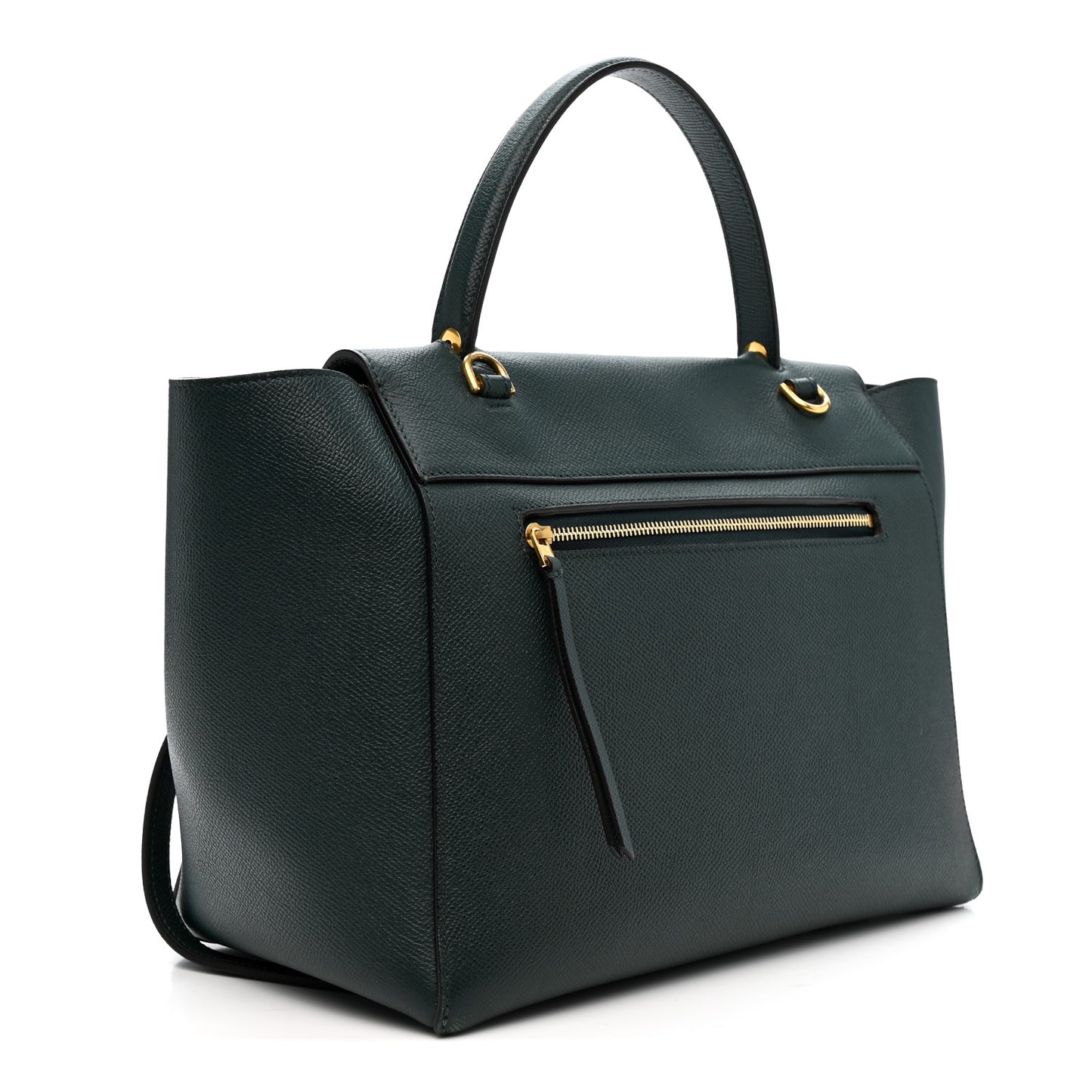 Grained Calfskin Mini Belt Bag Amazone