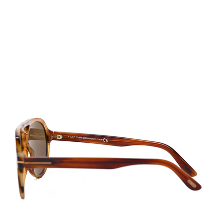 Tom Ford Acetate Rory Aviator Sunglasses TF596 Dark Havana 3 of 7