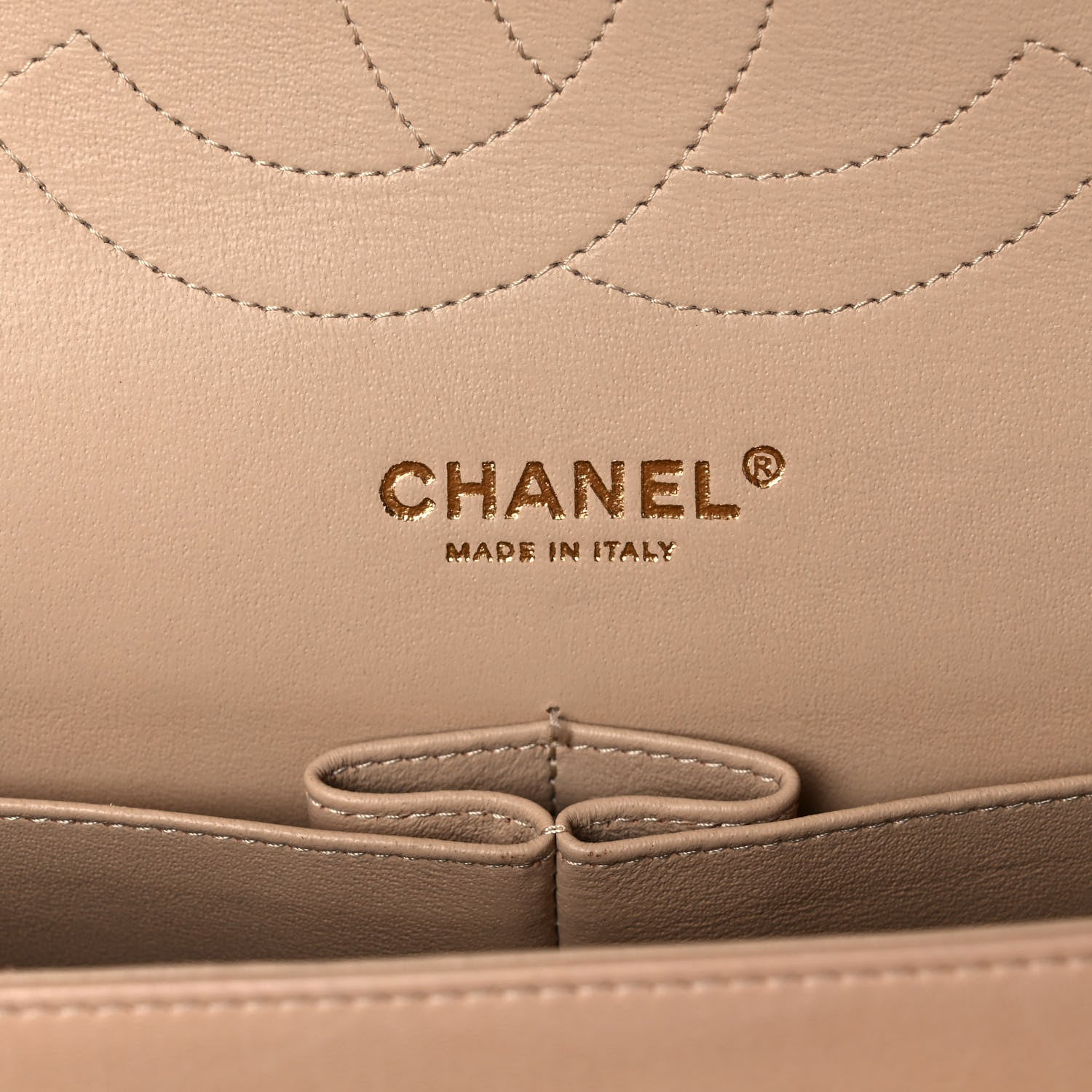 Chanel Lambskin Quilted Jumbo Double Flap Beige Clair 6 of 11