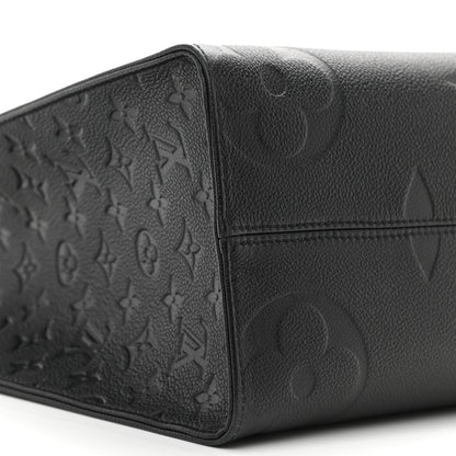 Louis Vuitton Empreinte Monogram Giant Onthego MM Black 9 of 12