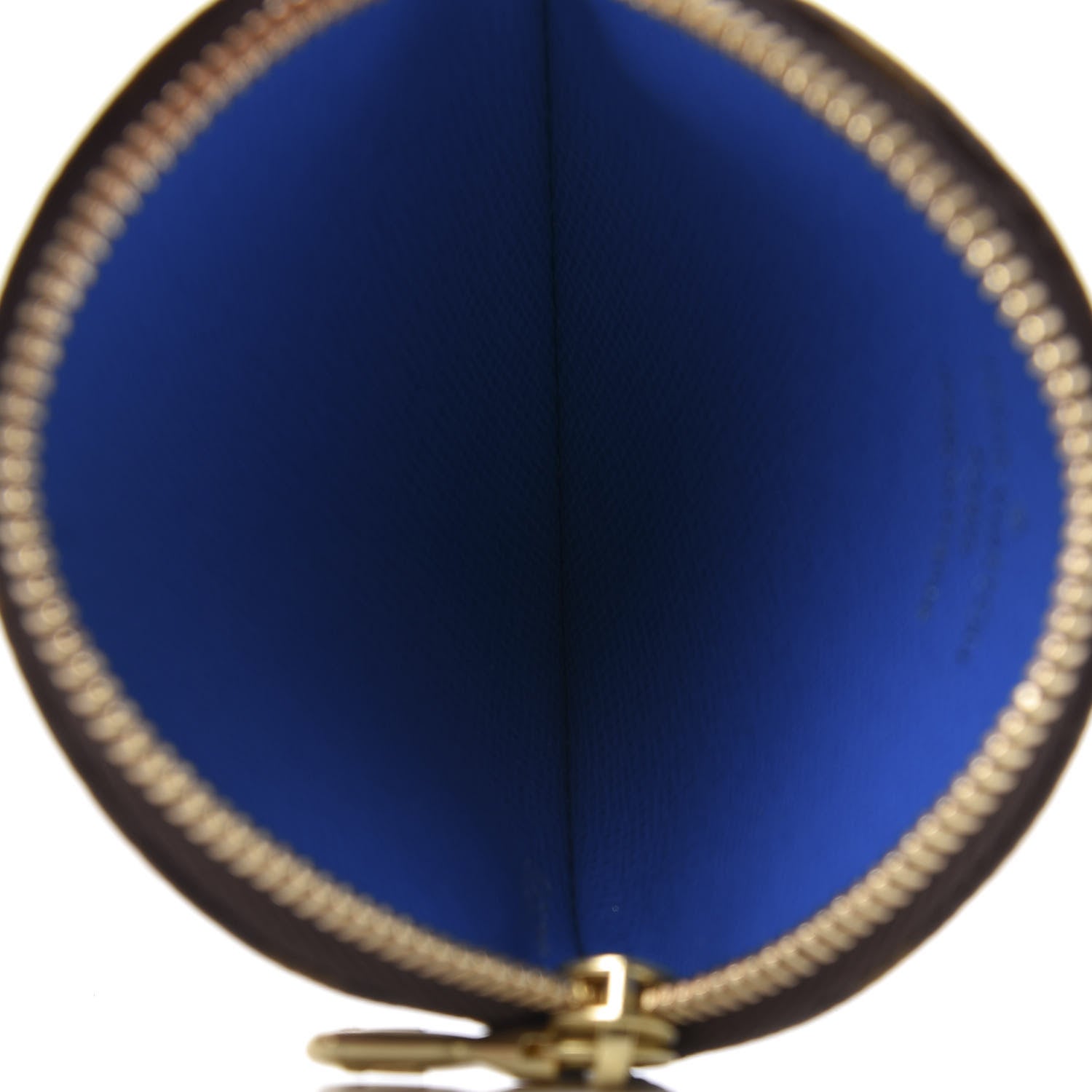 Louis Vuitton Monogram 2019 Christmas Animation Round Coin Purse Blue 6 of 8