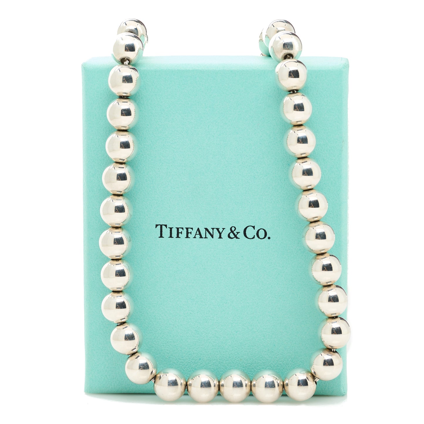 Sterling Silver 10mm Hardwear Ball Necklace