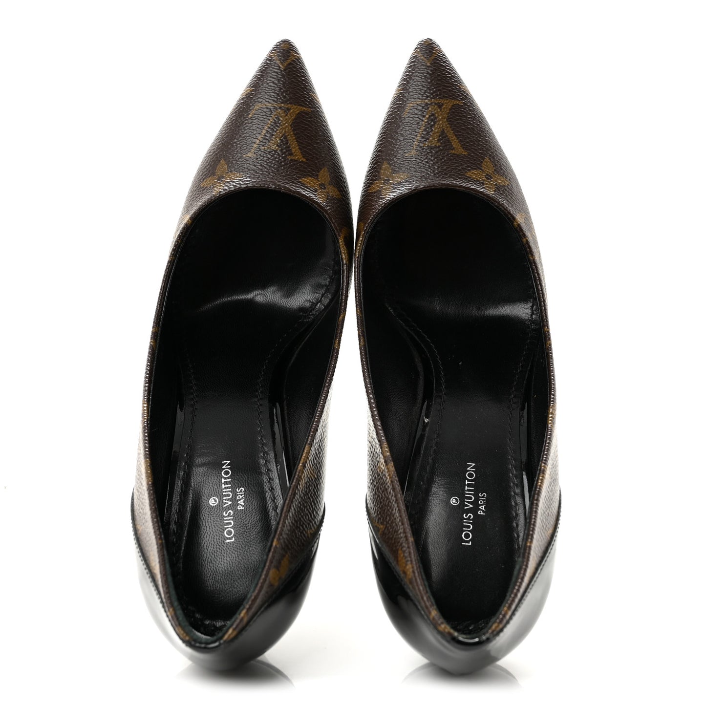 Monogram Cherie Pumps 38 Black