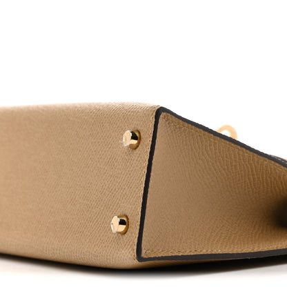 Hermes Epsom Mini Kelly Sellier 20 Poussiere 9 of 10