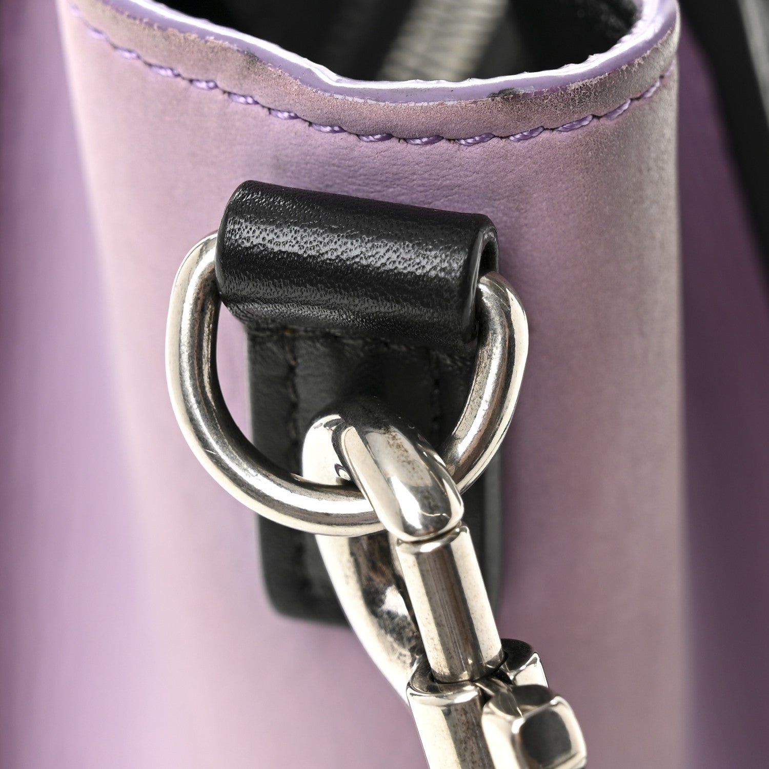 Celine Baby Grained Calfskin Nubuck Tri-color Nano Luggage Anthracite 12 of 12